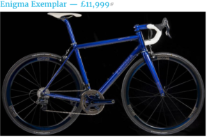 Expensive Bicycle Enigma 15K