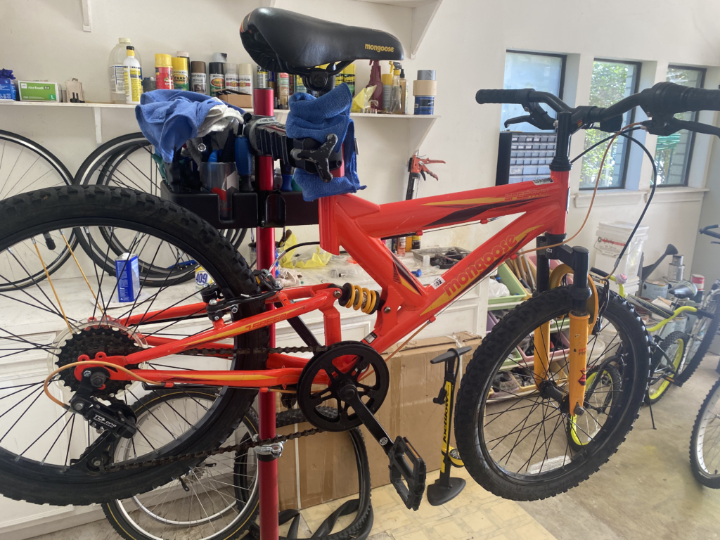 Mongoose bike repair sale